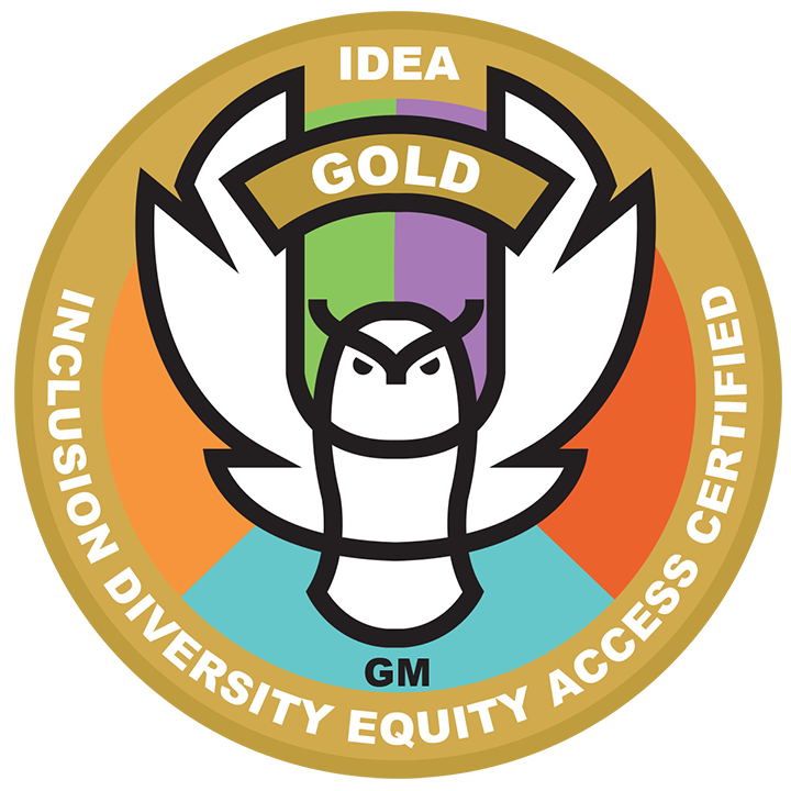 IDEA Gold: Inclusion Diversity Equity Access Certified